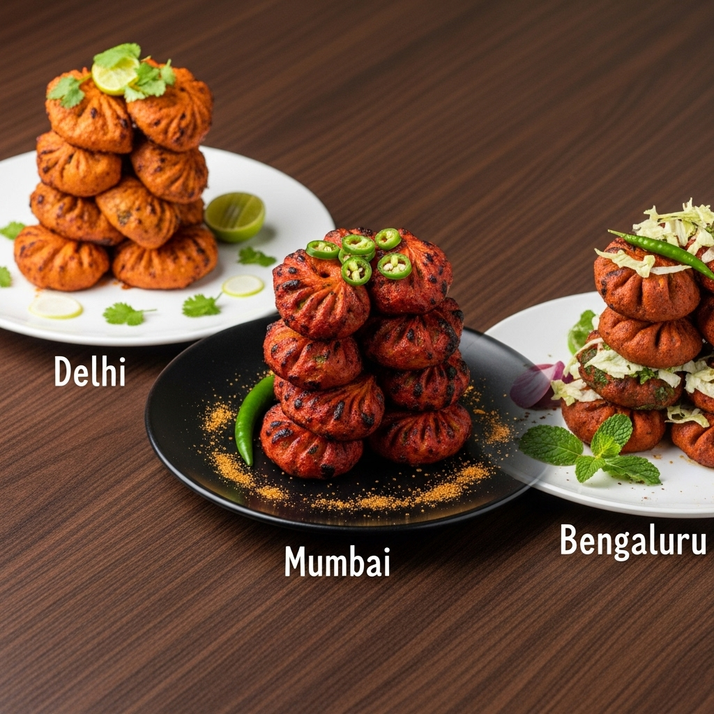 tandoori momos veg
